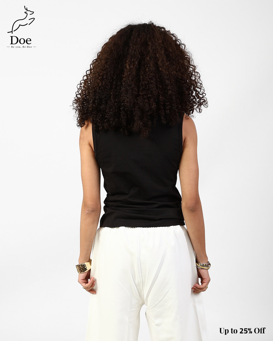 Basic Cut Tank in pure imported cotton – Doe Wear – photo 5