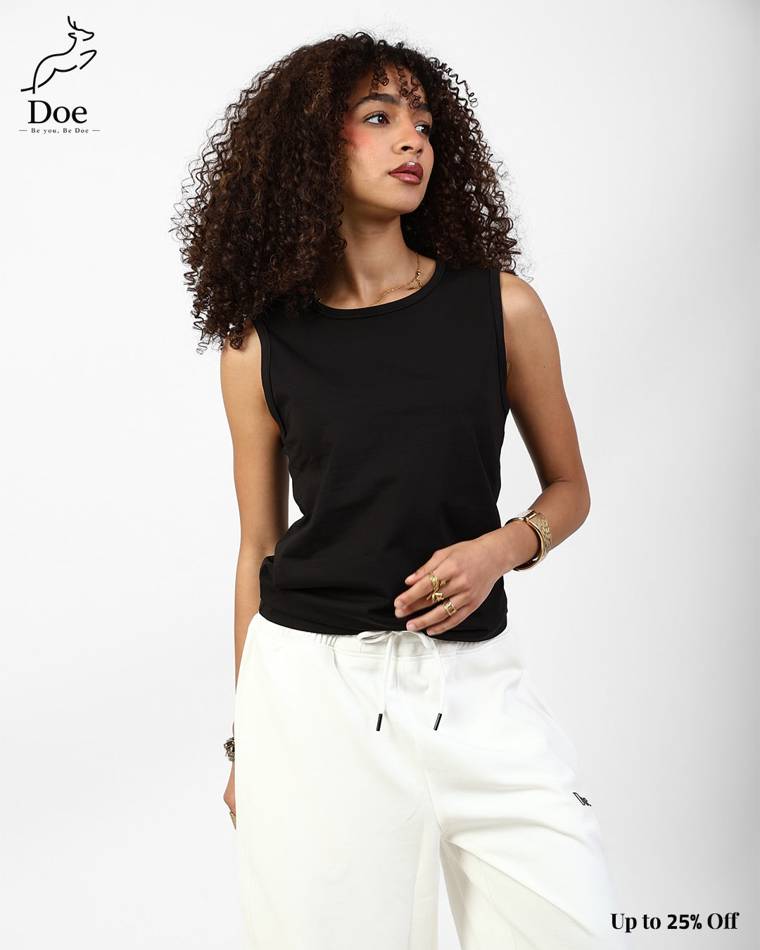 Basic Cut Tank in pure imported cotton – Doe Wear – photo 6