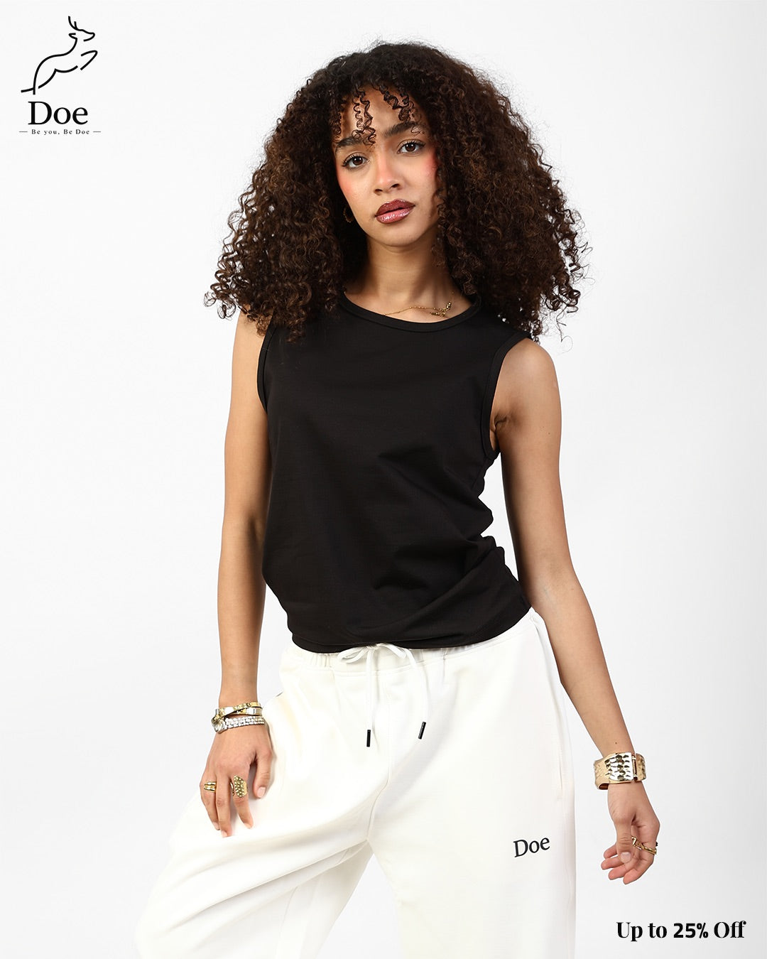 Basic Cut Tank in pure imported cotton – Doe Wear – photo 7