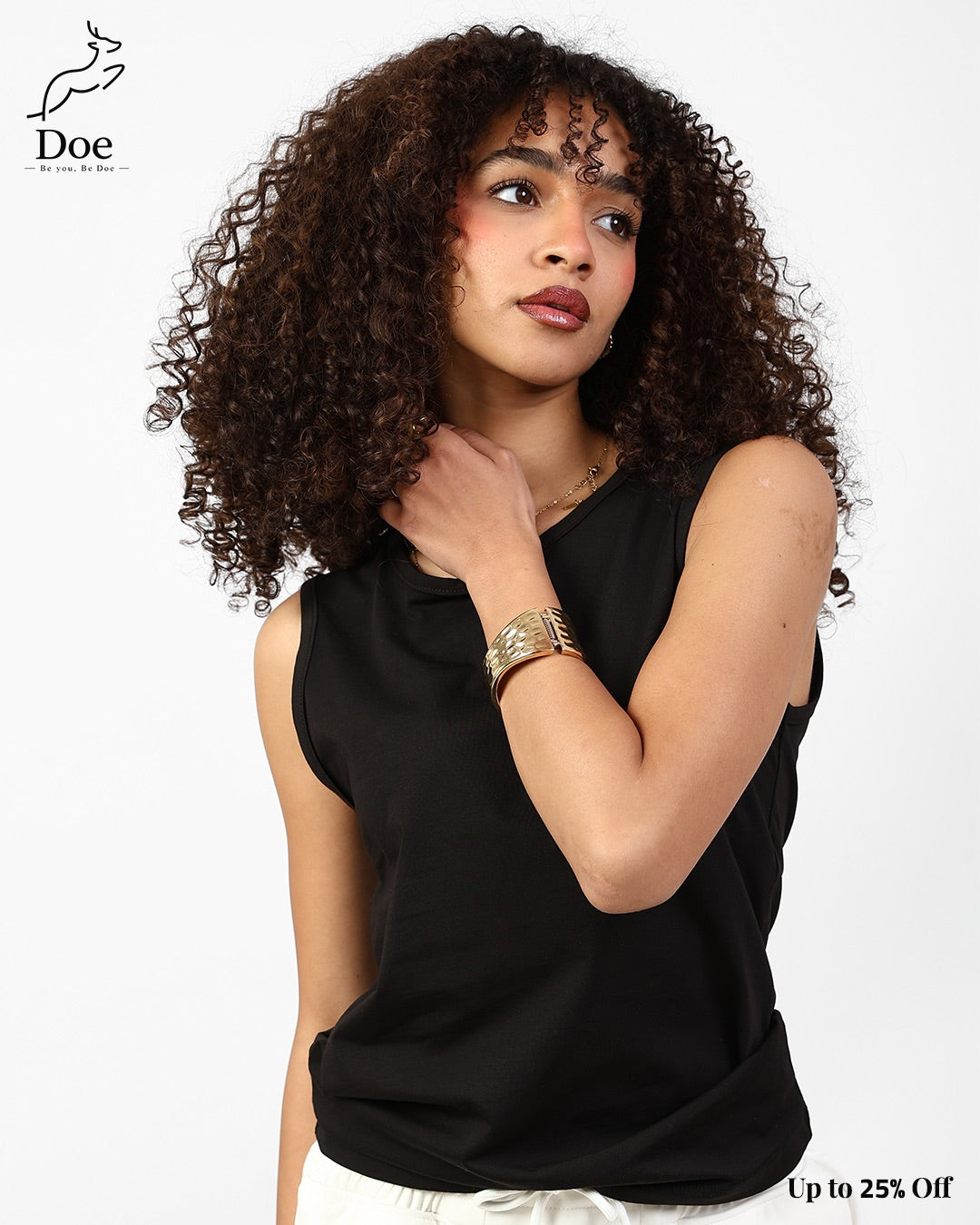 Basic Cut Tank in pure imported cotton – Doe Wear – photo 8