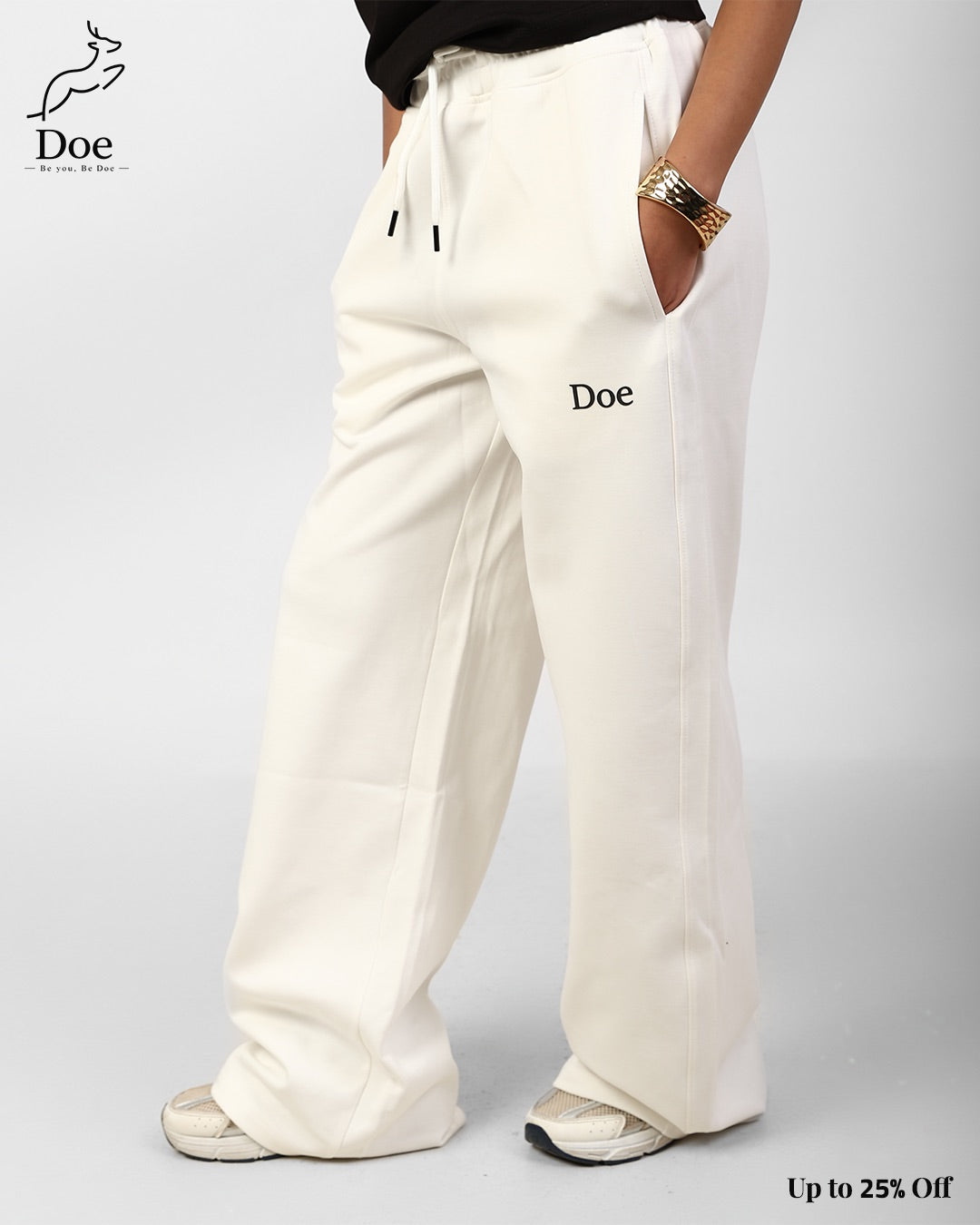 Doe Sweatpants in imported cotton melton – Doe Wear – photo 2