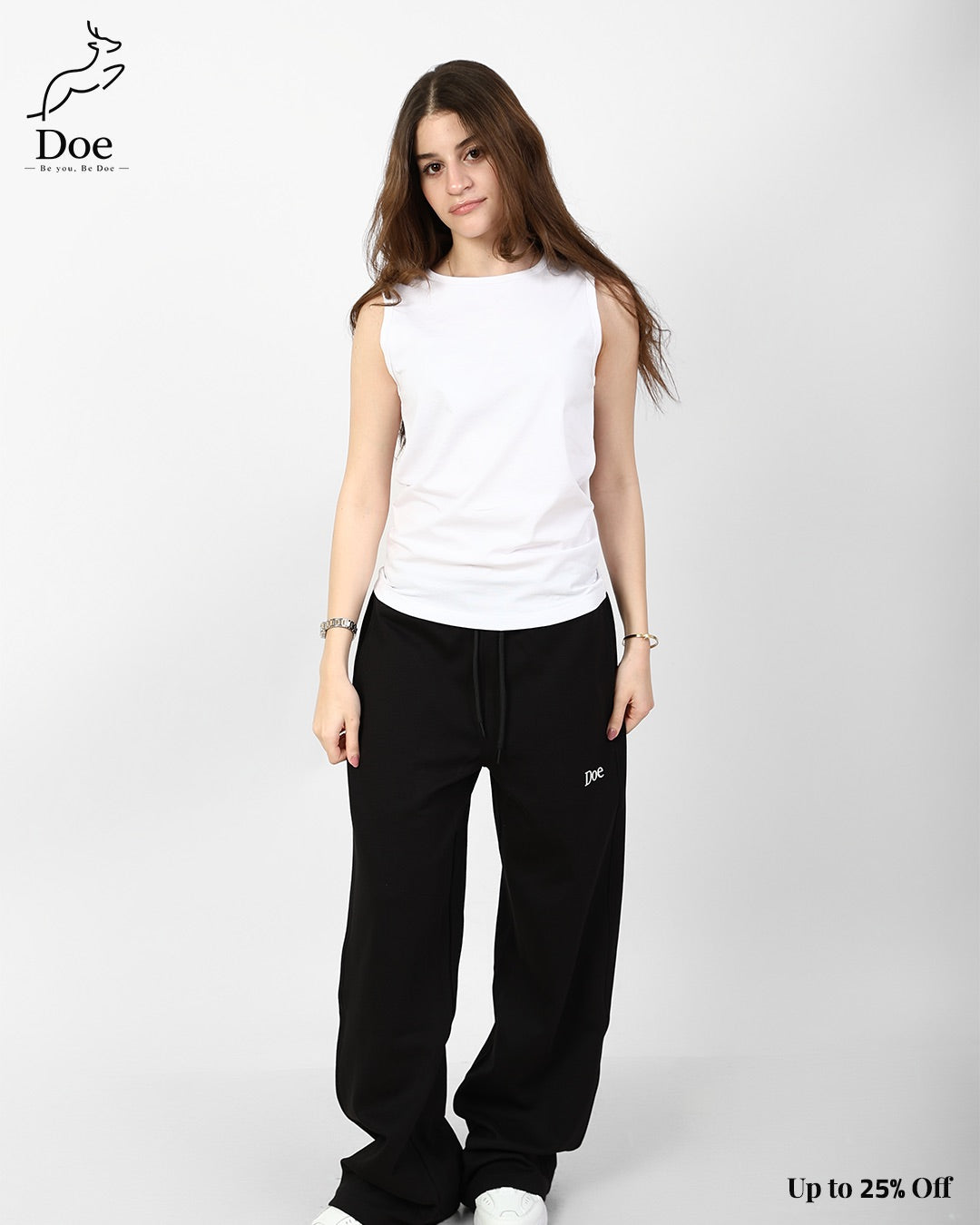 Basic Cut Tank in pure imported cotton – Doe Wear – photo 2