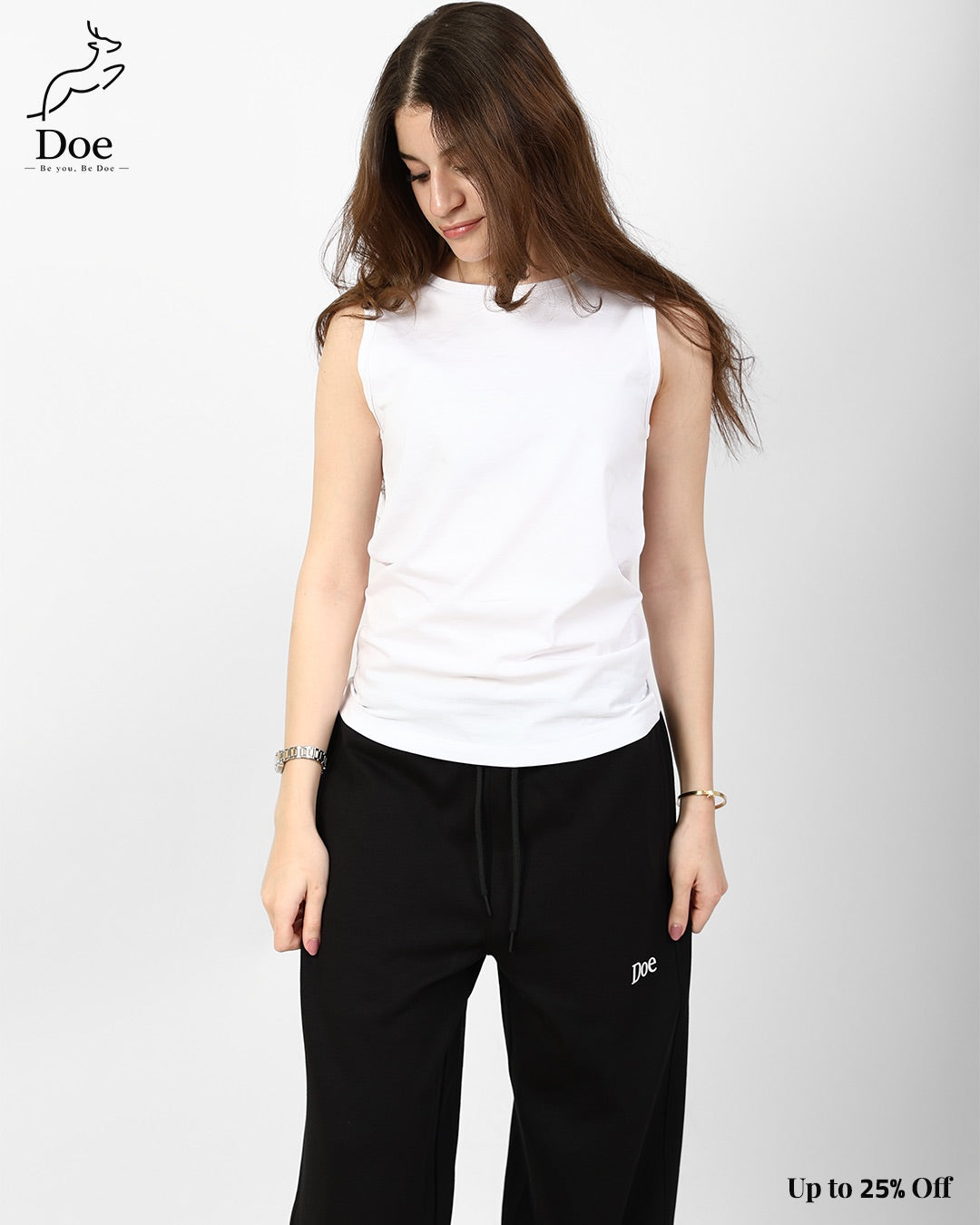 Basic Cut Tank in pure imported cotton – Doe Wear – photo 10