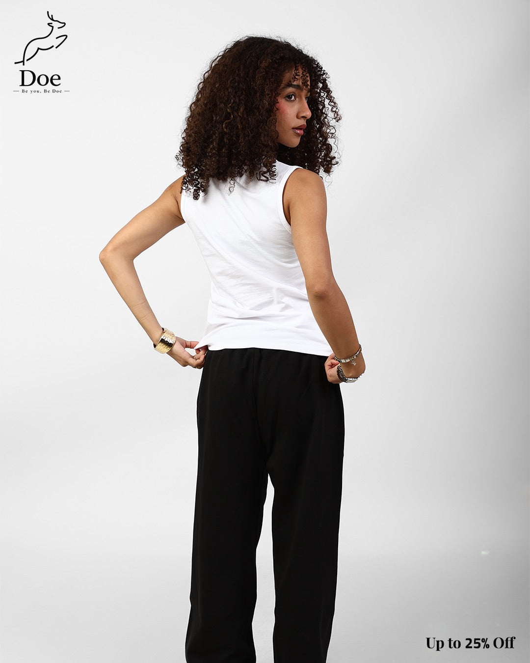 Basic Cut Tank in pure imported cotton – Doe Wear – photo 15