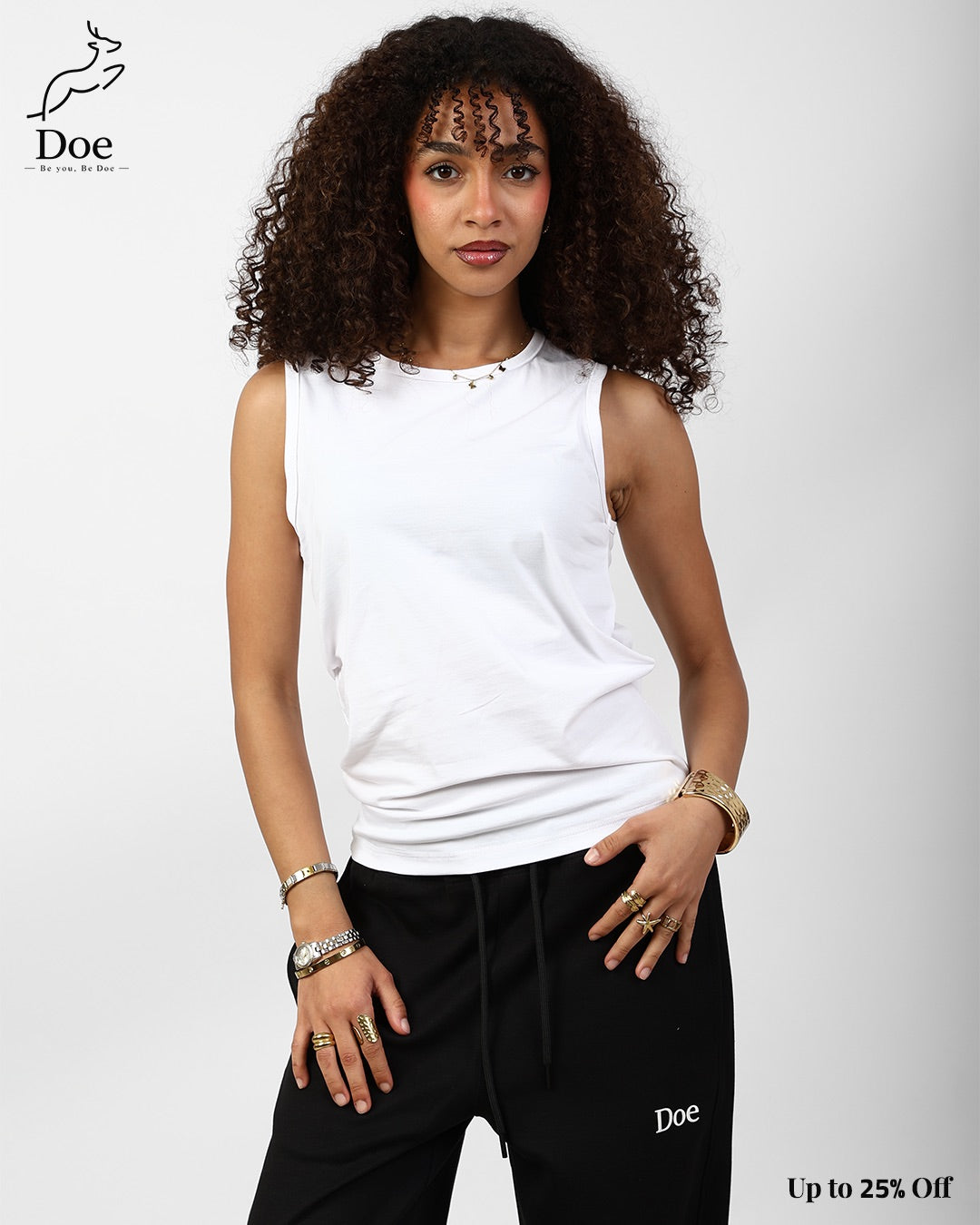 Basic Cut Tank in pure imported cotton – Doe Wear – photo 18