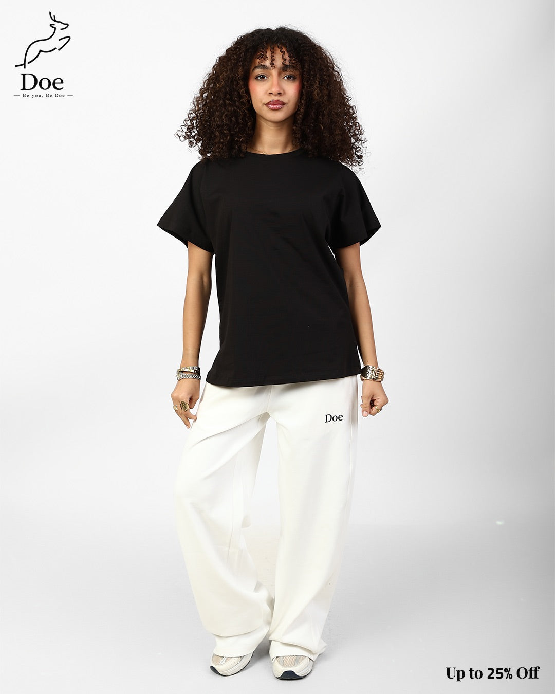 Basic Short-Sleeve Tee in pure imported cotton – Doe Wear – photo 8