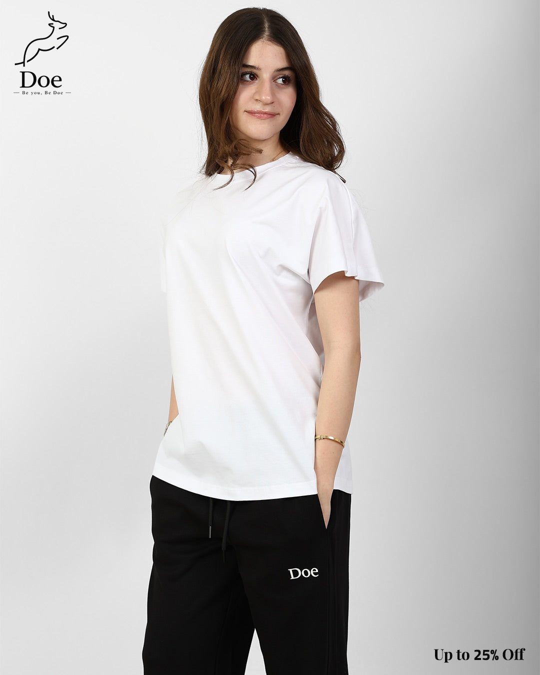Basic Short-Sleeve Tee in pure imported cotton – Doe Wear – photo 18