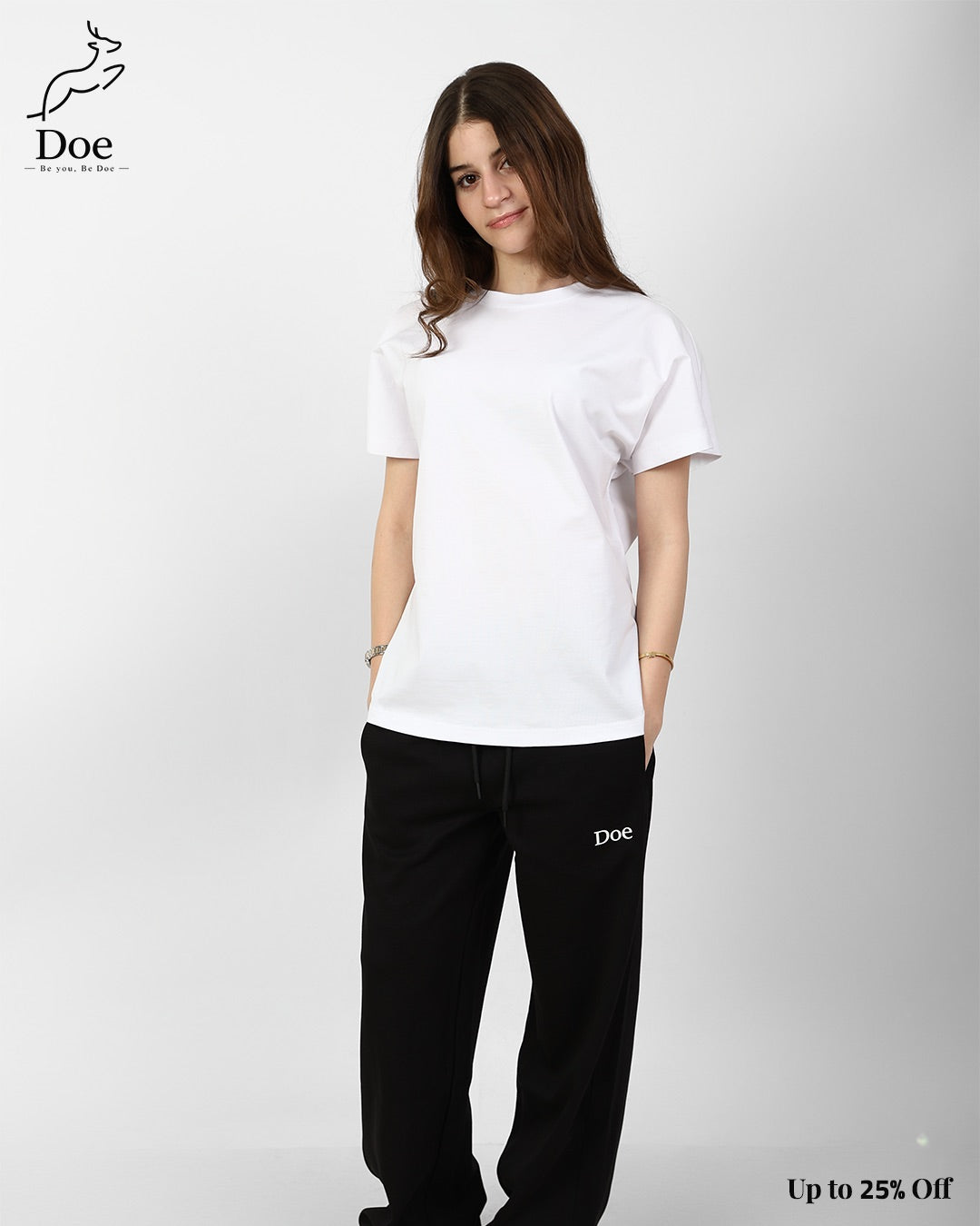 Basic Short-Sleeve Tee in pure imported cotton – Doe Wear – photo 20