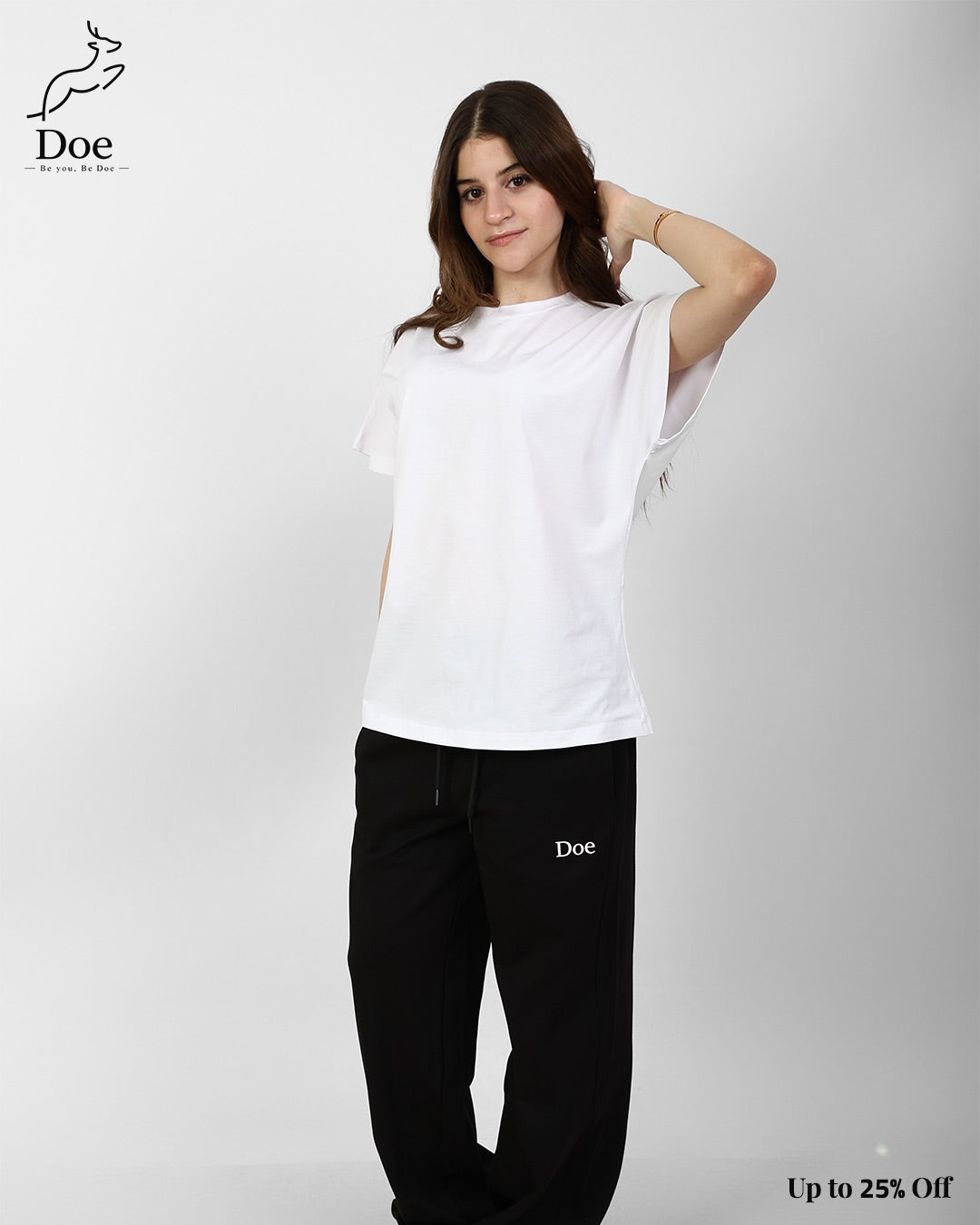 Basic Short-Sleeve Tee in pure imported cotton – Doe Wear – photo 21
