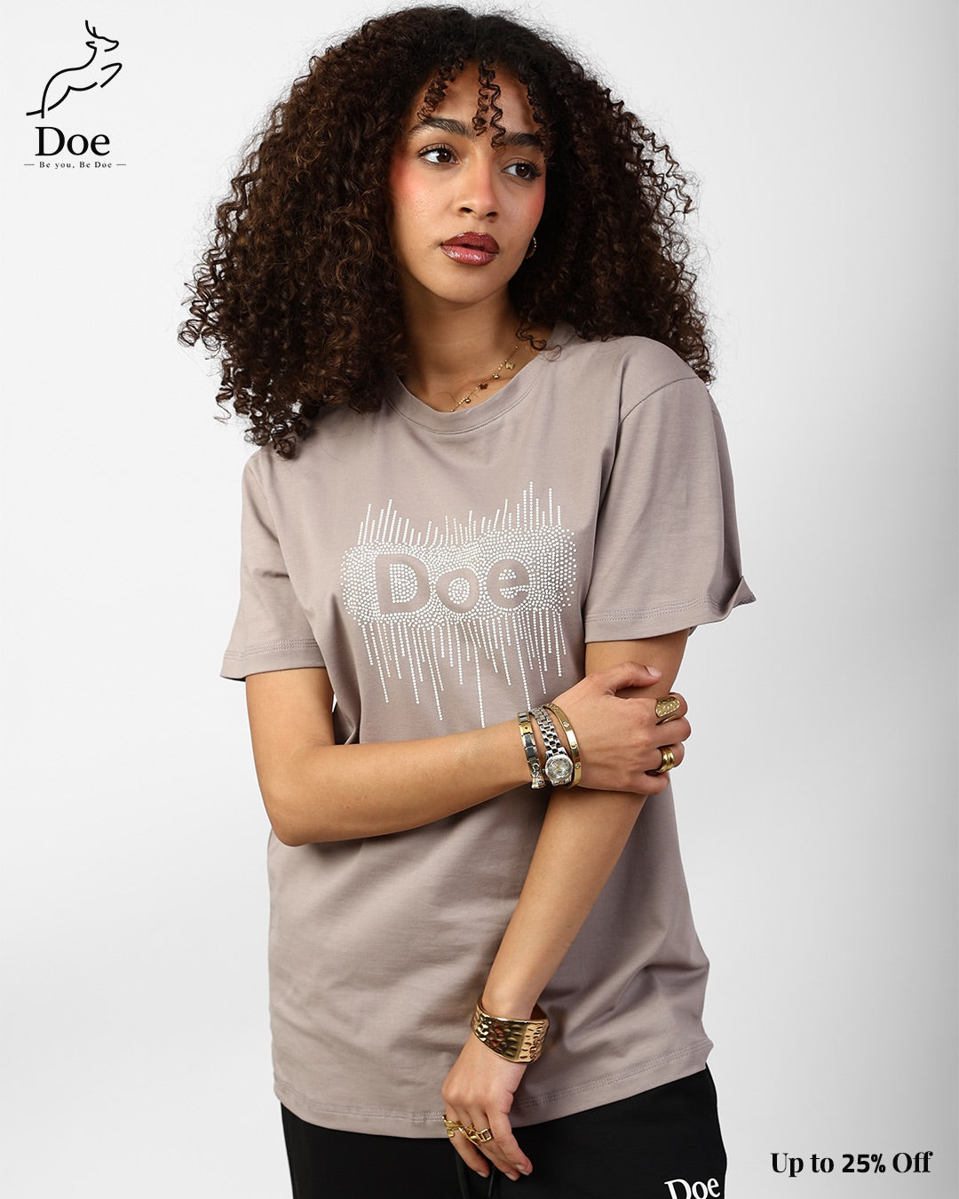 Be You Be Doe Oversized Tee in pure imported cotton – Doe Wear – photo 13