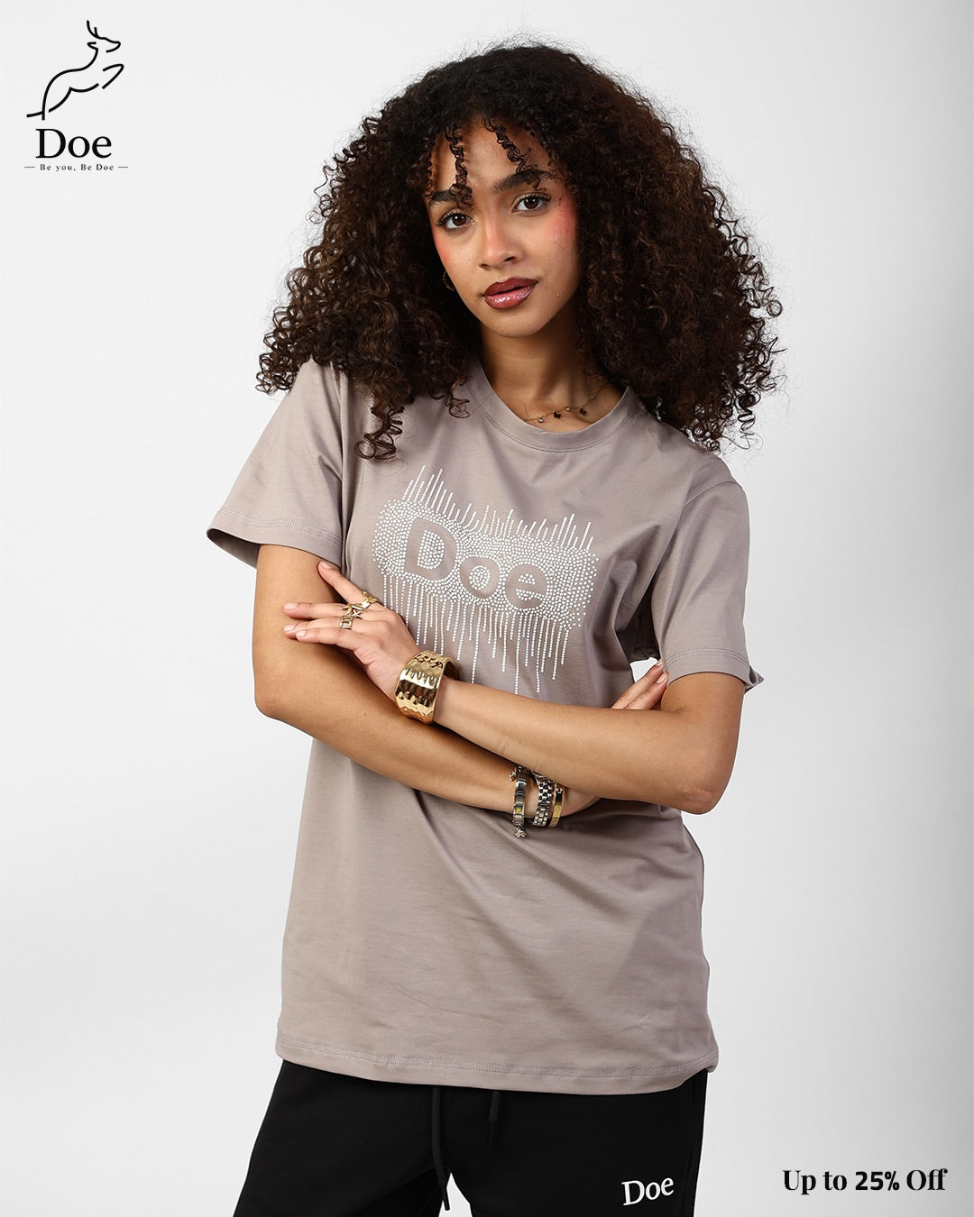 Be You Be Doe Oversized Tee in pure imported cotton – Doe Wear – photo 14