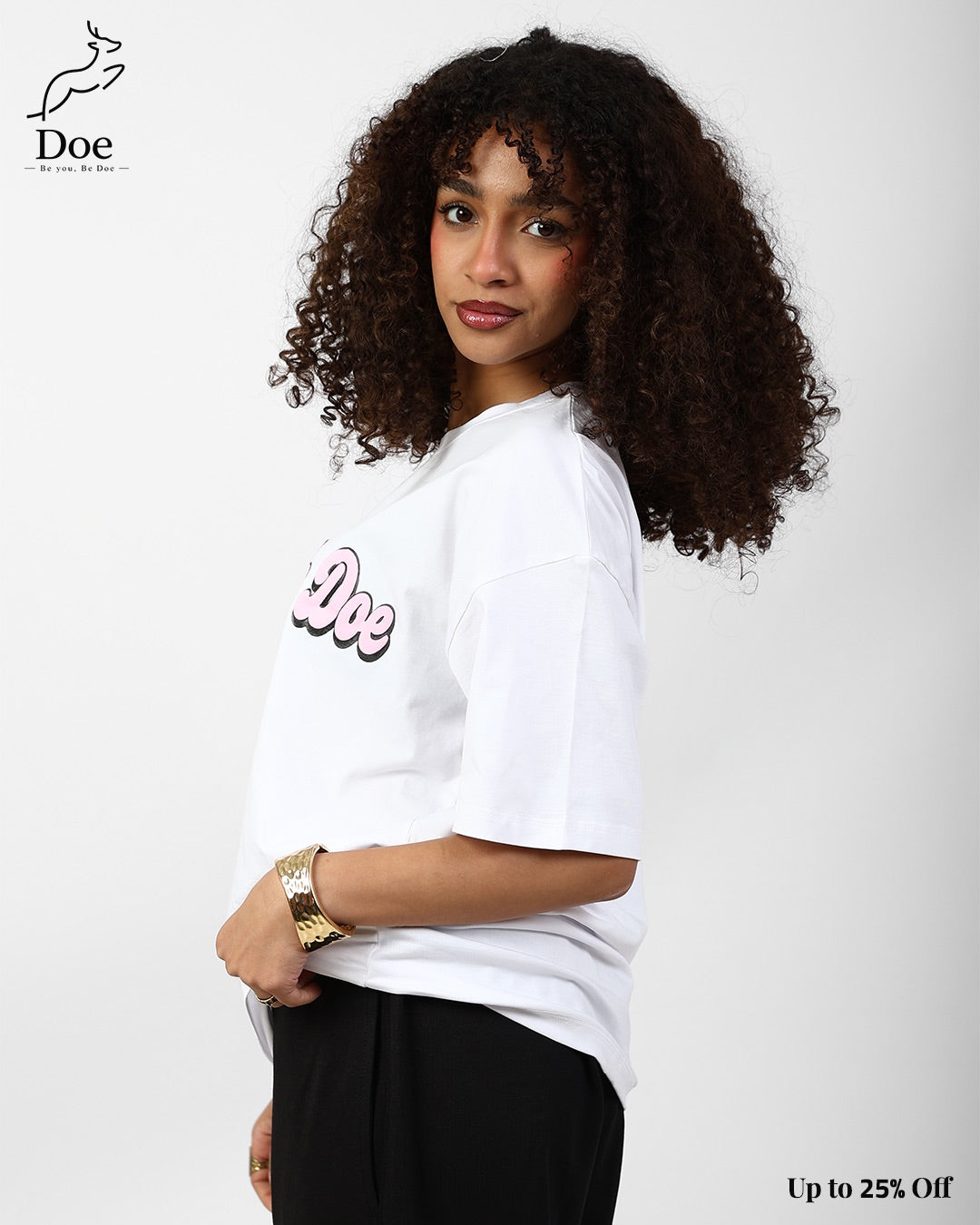 Be You Be Doe Oversized Tee in pure imported cotton – Doe Wear – photo 23