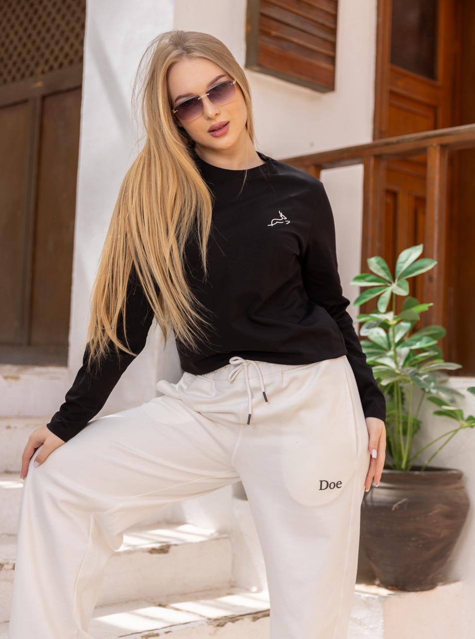 Long Sleeve Doe Tee in pure imported cotton – Doe Wear – photo 3